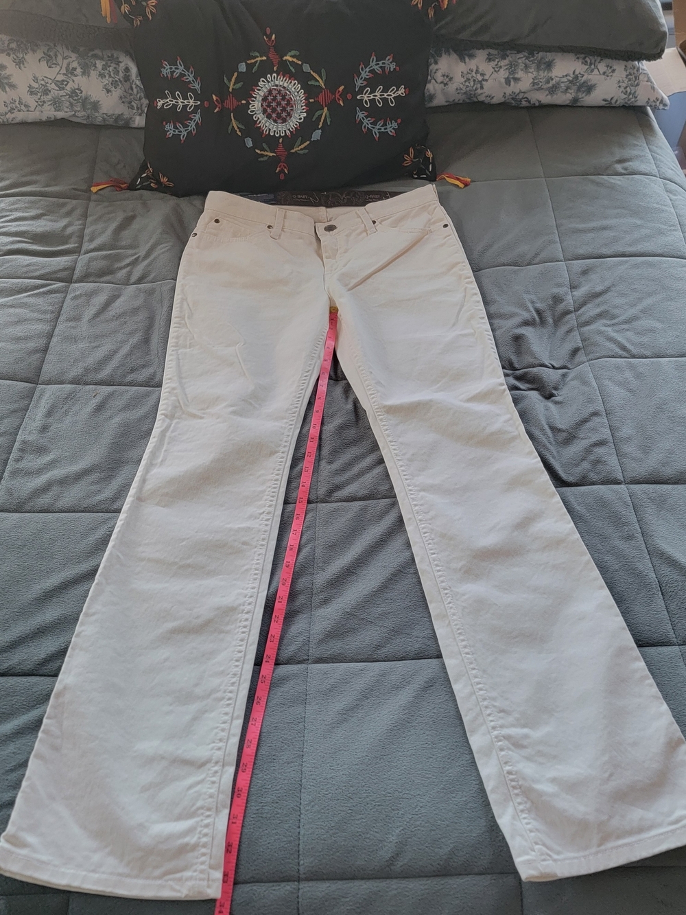 Wrangler Women's White Flare Jeans